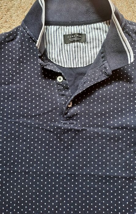 Tricou bărbați Zara Men tricou polo Zara