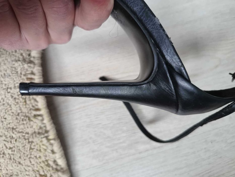 Sandale cu toc Steve Madden Woman Stecy Heeled Ankle Strap Sandals 9M