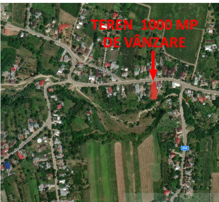 TEREN INTRAVILAN Sat Bonțești Comuna Cârligele-Vrancea
