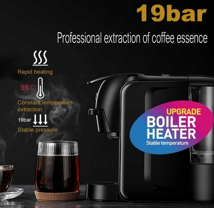 Кофемашина 3в1 Nespresso Dolge Gusto Coffe powder Sonifer SF 3551