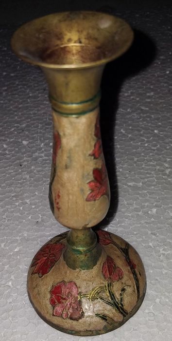 Sfesnic mai vechi superb / alama & email cloisonné /H: 15,50 cm Stare!