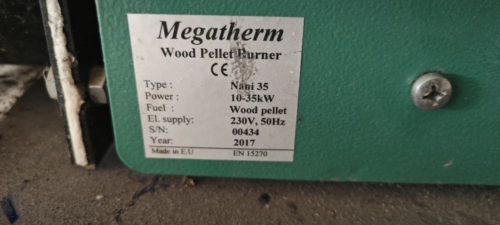 Пелетна горелка Megatherm
