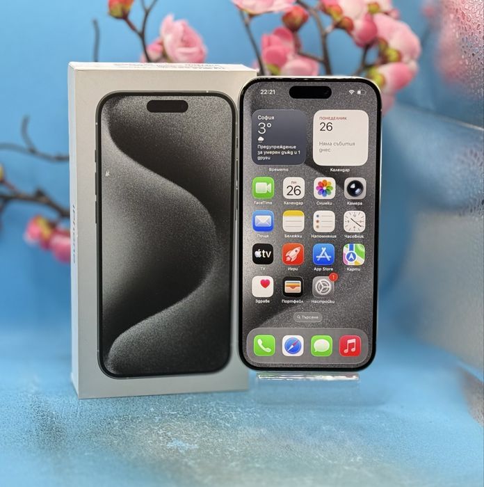 Apple iPhone 15 Pro, 128GB, 5G, White Titanium