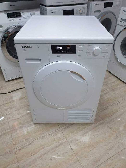 UK Сушилня Miele T1 - Термопомпа - Аларма - Подсветка -12м Гаранция Миеле