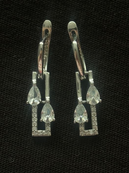 Серебряные серьги