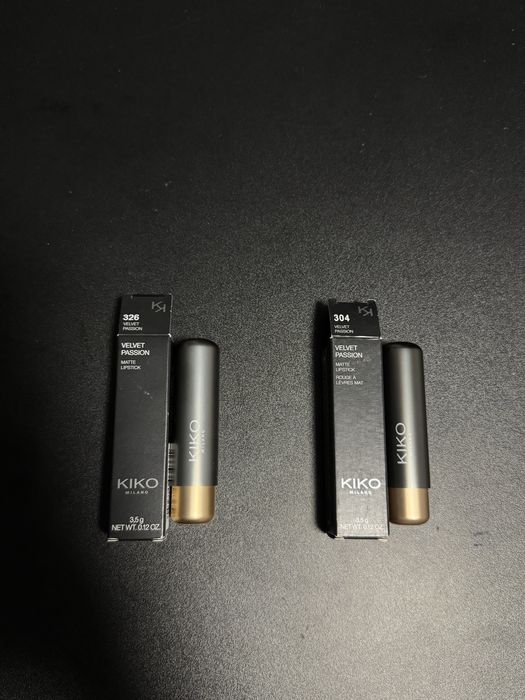 Rujuri Velvet Passion Matte Kiko Milano 304 , 326