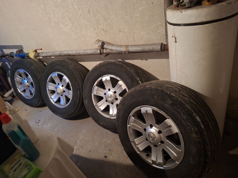 Усилени лети джанти 16" за Mercedes/ Rexton / VW Crafter (6x130) – БЕЗ КРИВИНИ И заварки