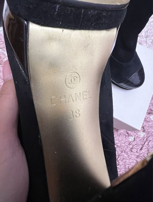 Botine din piele intoarsa masura 38