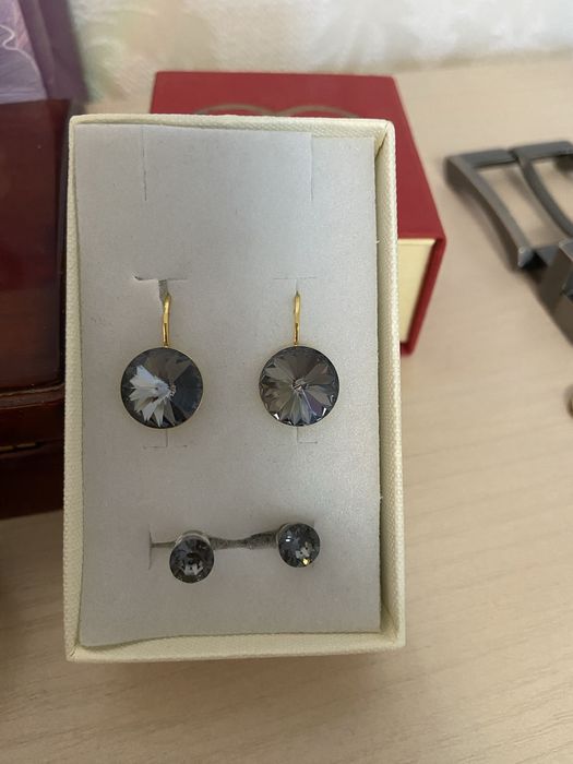 Сережки сваровски