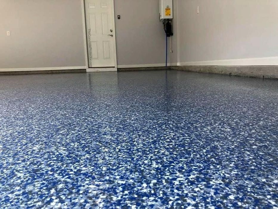 Pardoseala epoxidica , pardoseli industriale, Full Flake