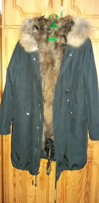 Парка из енота новая