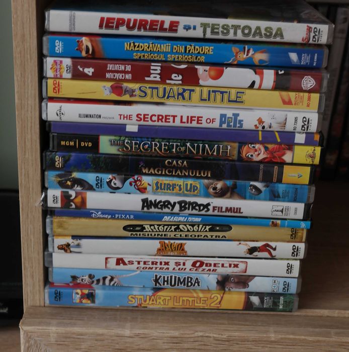 Vand DVD desene animate 16 bucati