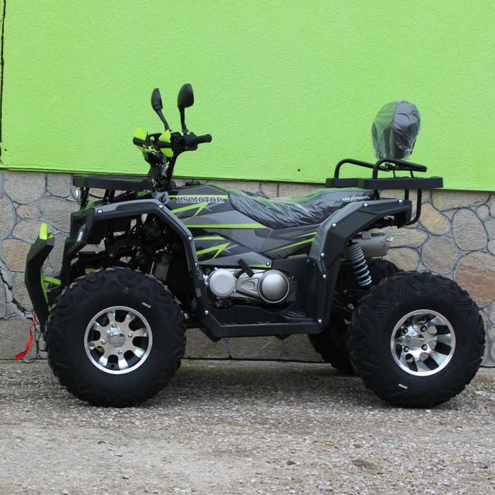 Бензиново АТВ MaxMotors RockHunter GREEN 250cc автоматик, лебедка