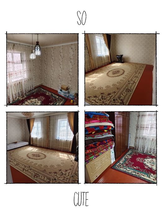 Жер үй,банясымен, клиенттерімен, пар