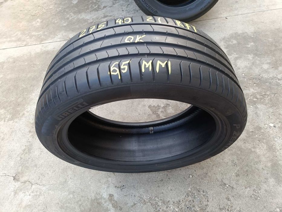 O anvelopa de vara 275 40 21 pirelli p zero pz4 run flat profil 6,5 mm