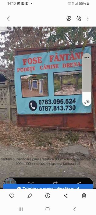 Tuburi beton pentru camine apometru fantani fose montaj transport 0783