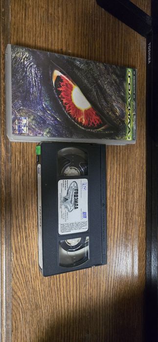 Видеокасета. VHS. Годзила