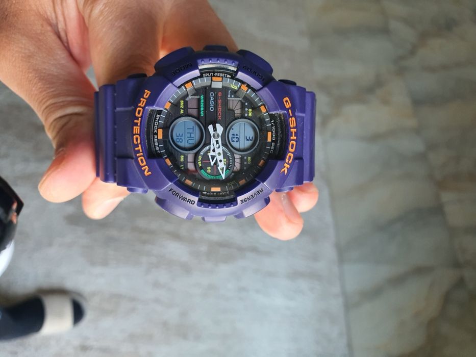 Casio G Shock Negru și Mov