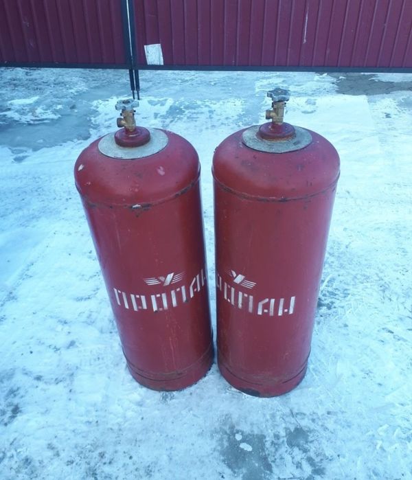Продам баллоны пропан. 50л, 27л.