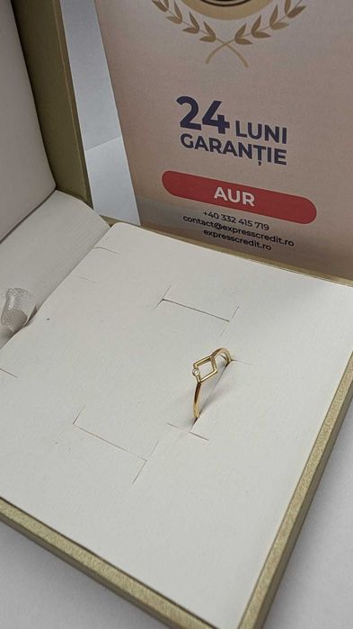 (AG42) Inel Aur 14K 0.88g B:13956.1 -Garantie 2 Ani!