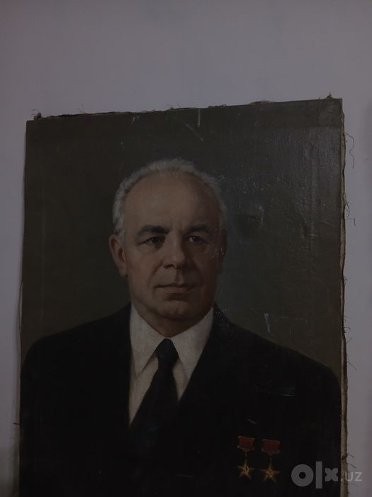Картина на холсте ,1972 года.
