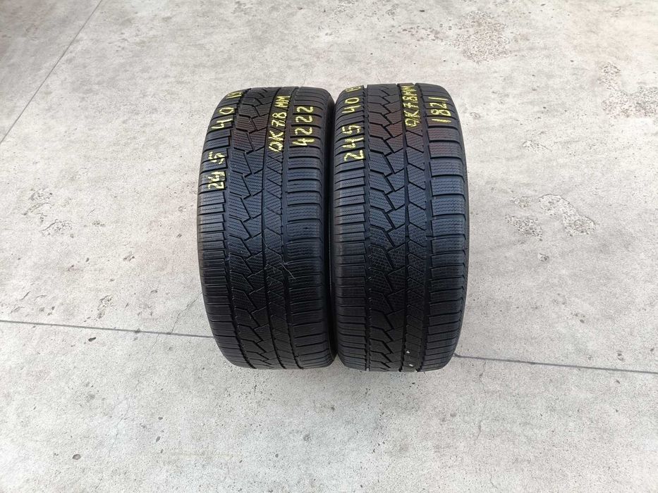 Doua anvelope iarna 245 40 19 continental wintercontact TS 860S 7,8 mm