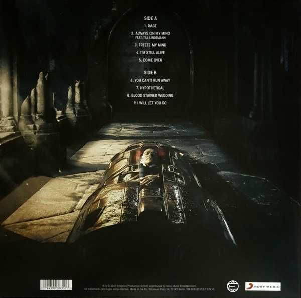 LP Vinil Emigrate - The Persistence of Memory 2021 R.Kruspe Rammstein