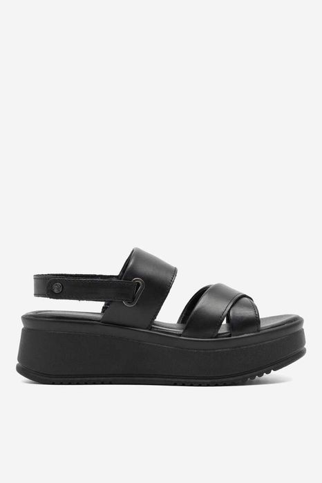 Нови дамски обувки 36 сандали Lasocki на ток Graceland естествена кожа