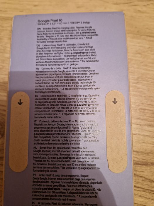 Vand Google pixel 10,9a