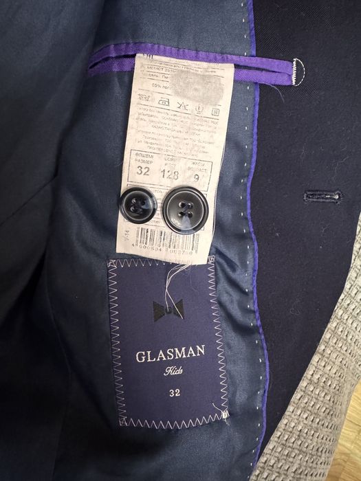 Пиджак Glasman 32 размер, рост 128