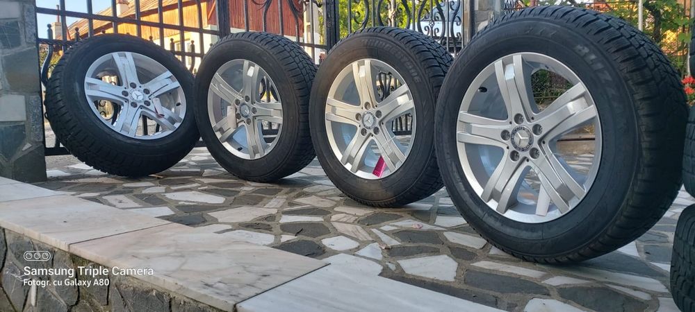 Jante complete cu Cauciucuri Mercedes