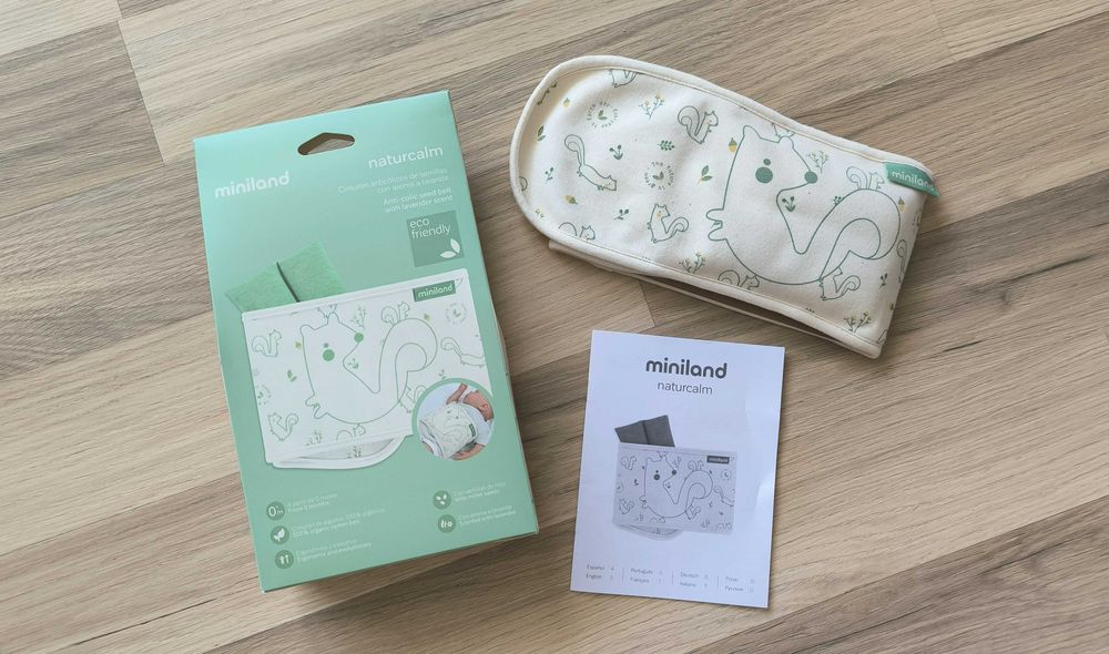 Miniland Baby Успокояващ пояс при колики Naturcalm