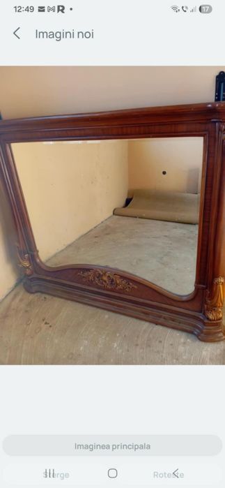 Oglinda mare lemn masiv