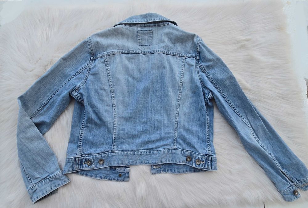 Дънково яке100см. Ръкав 63см. H&M Размер Л- ХЛ