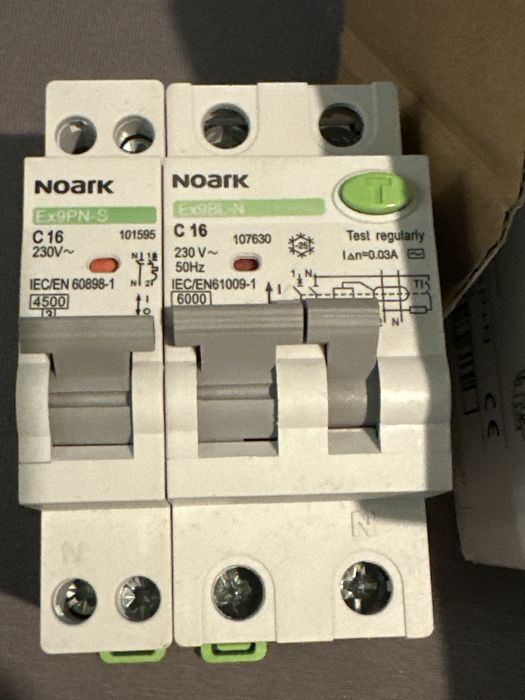 Sigurante NOARK panou electric