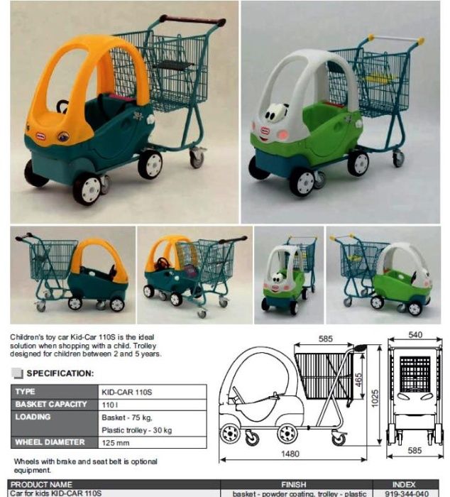 Carucioare cosuri noi si  second hand