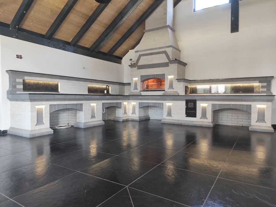 Execut grătare  gradina și sobe de teracotă/cărămidă