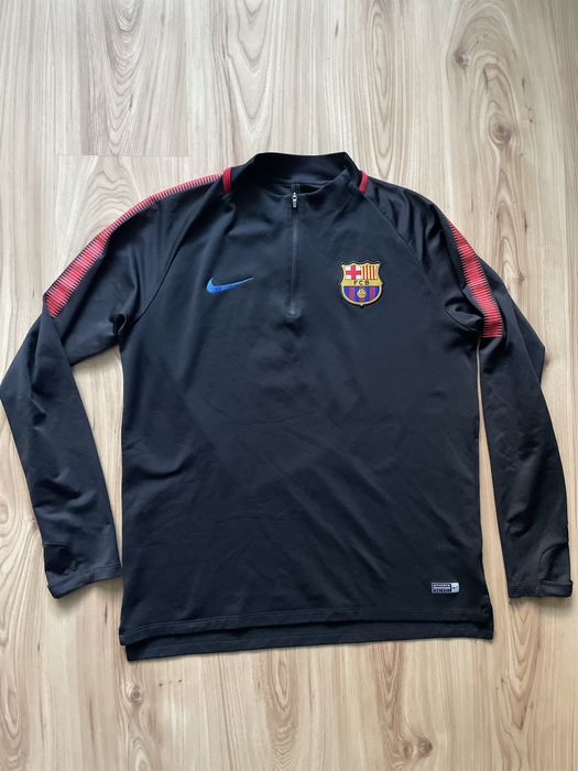 NIKE F.C. Barcelona/мъжки тренировъчен анорак/суичър L