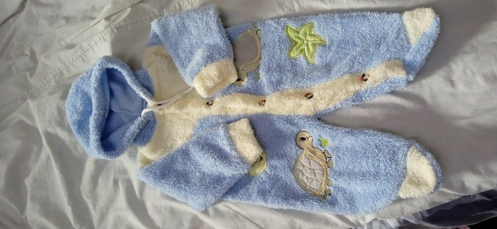 Комбенизончик плюшевый