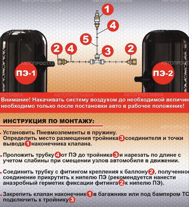 Магистраль для пневмобаллона ОПТОМ РОЗНИЦА