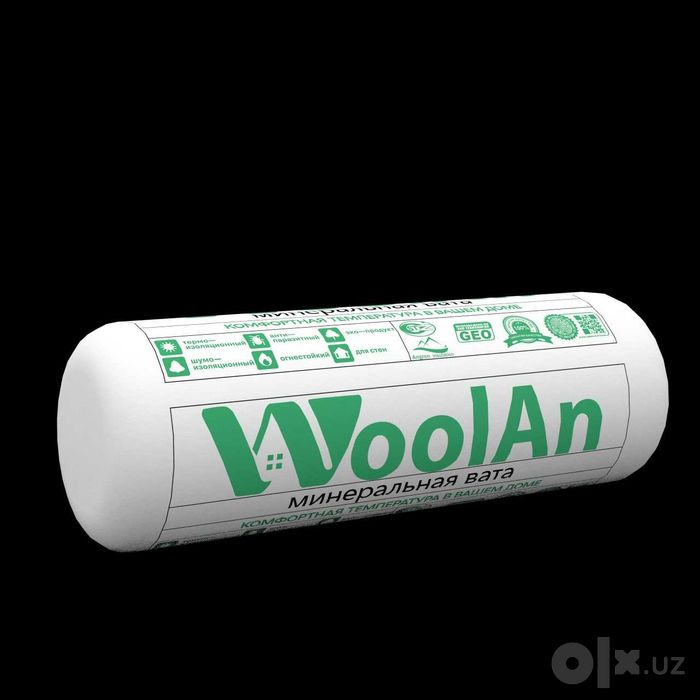 WOOLAN.минвата стекловата вышего класса. tashkent