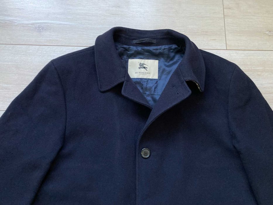 Burberry LONDON coat мъжко оригинално вълнено палто размер 52 / L