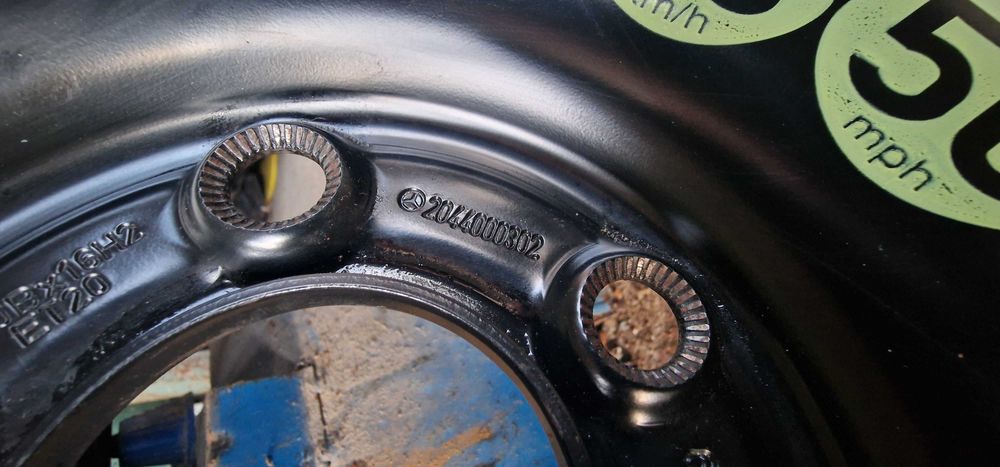 Roata Rezerva Slim Mercedes C Class W204 2007-2015 pe 16 A2044000302