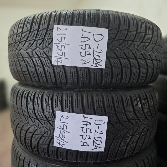 4x 215/55/17 M+S LASSA SI NEXEN 2024 si 2021 Stare excelenta