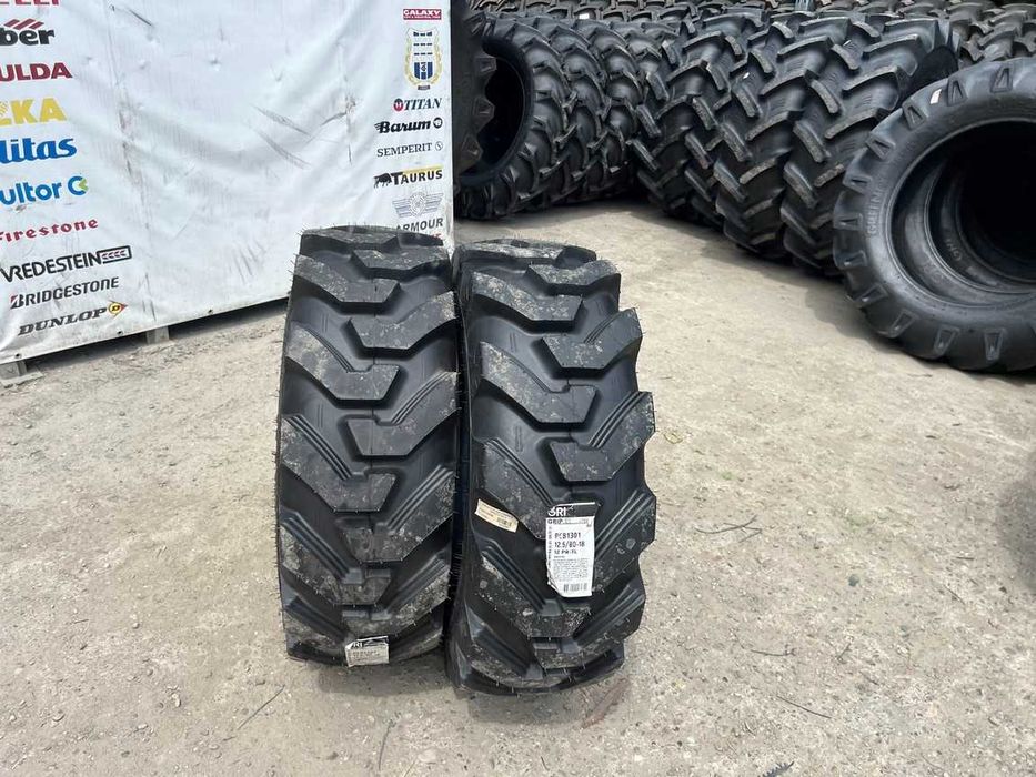 Cauciucuri noi cu 12 pliuri 12.5/80-18 pentru buldo marca GRI