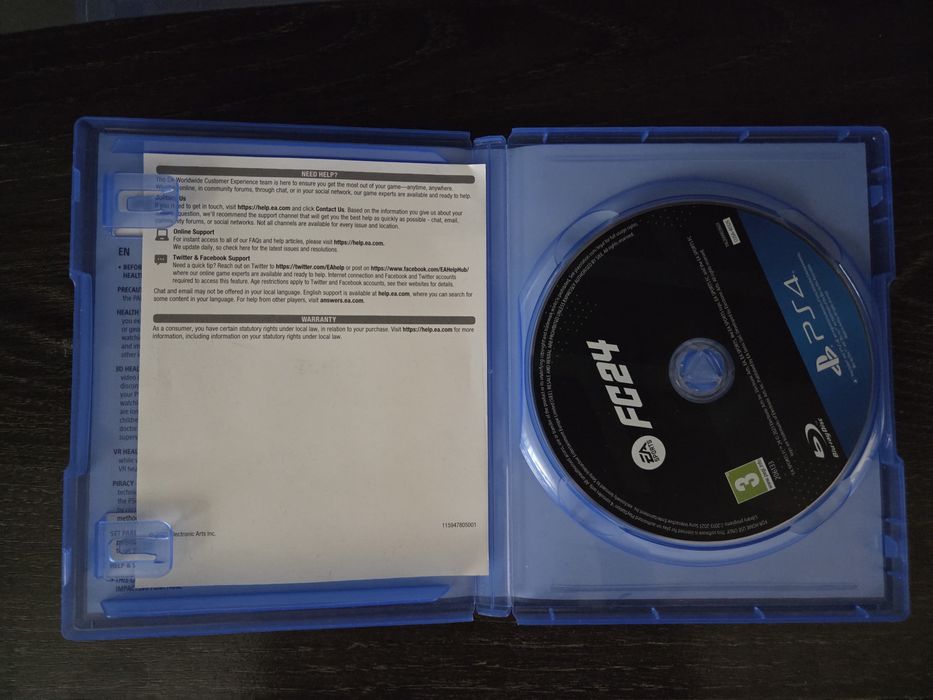 диск игры fc24 для пс4