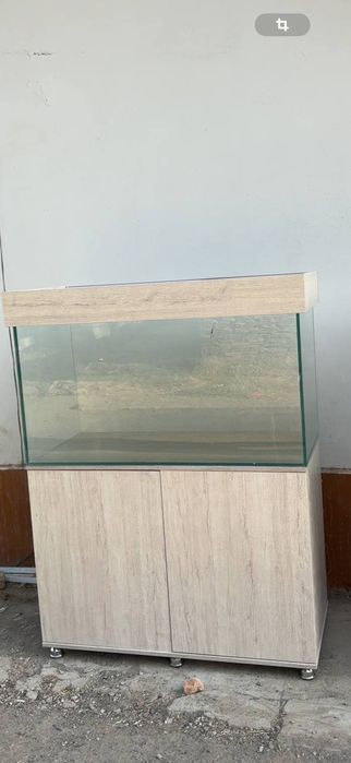 Аквариум с тумбой новый заватской для ростеня