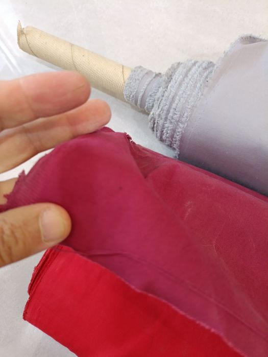 Ткани хлопковые велюр черный