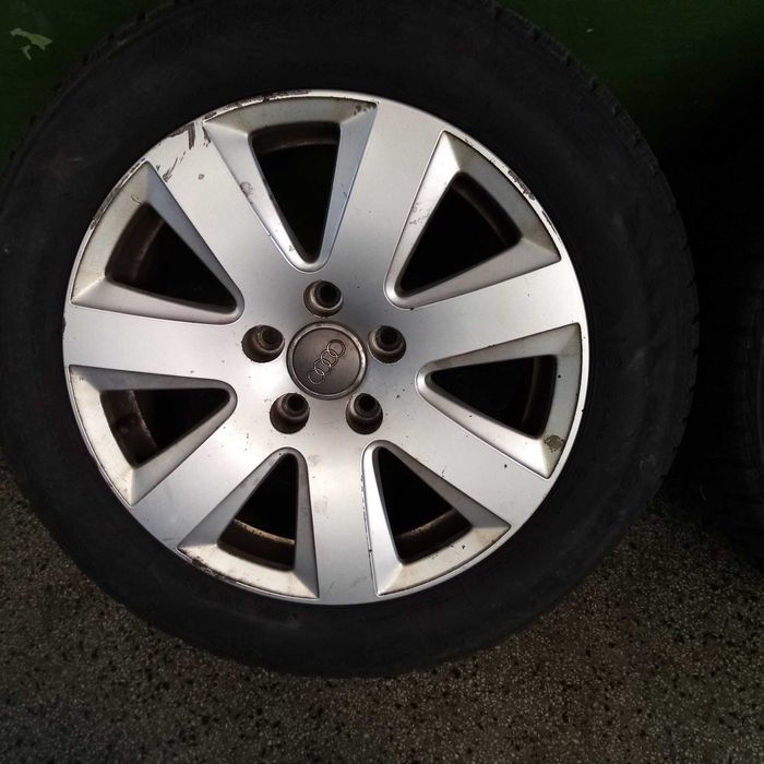 3 бр. джанти за Ауди със зимни гуми 205/60/16