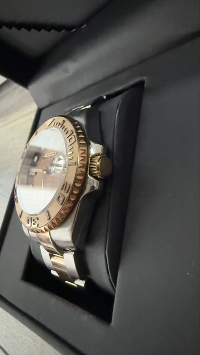 Yacht Rose Gold SEIKO MOD Automatic Movement